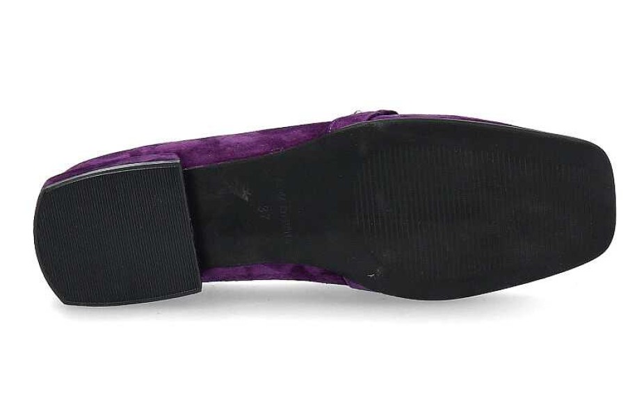 Flats | Alma en pena Alma En Pena Loafer 174 Suede- Violett