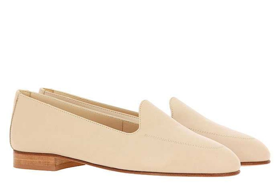 Flats | ScarpaRossa Scarparossa Slipper Benito Nappa Beige 5141