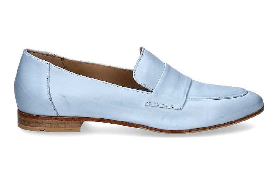 Flats | Lloyd Lloyd Women'S Slipper Lagos Calf Ice Blue