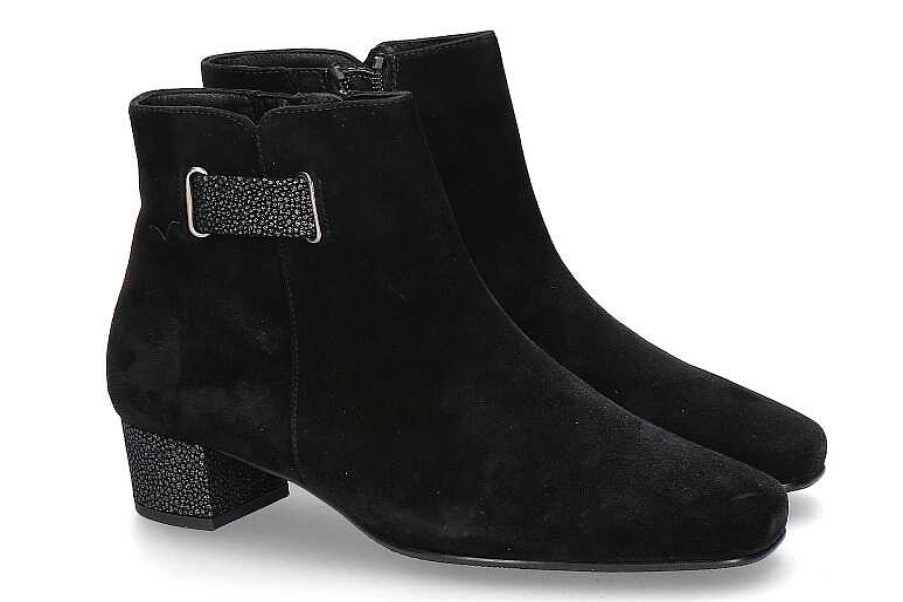 Ankle Boots | Hassia Hassia Ankle Boots Evelyn Schwarz Silber