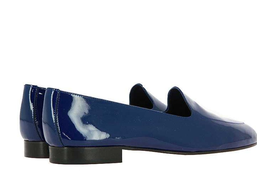 Flats | ScarpaRossa Scarparossa Slipper Benito Vernice Bluette