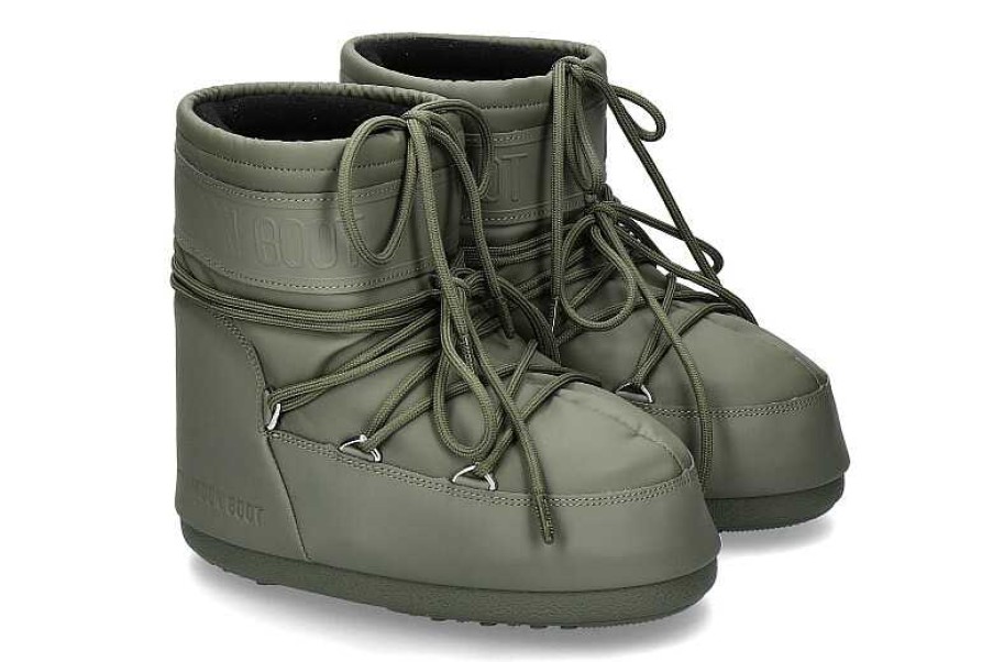 Warm Lining | Moon Boot Moon Boot Snow Boots Icon Low Rubber Khaki