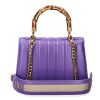 Hand Bags | La Carrie La Carrie Handle Bag Leather Violet