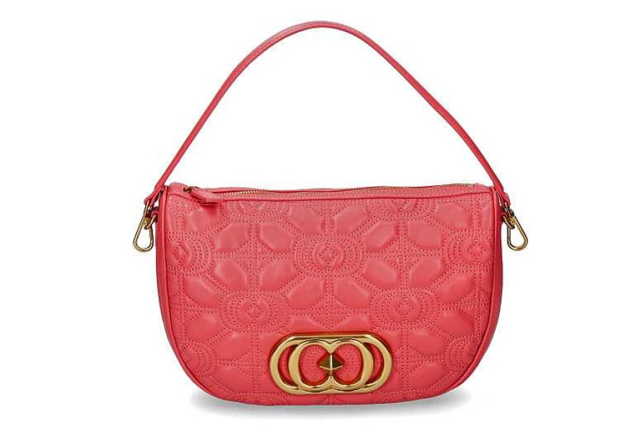 Hand Bags | La Carrie La Carrie Shoulder Bag Leather Coral