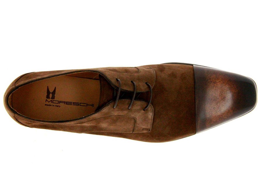 Oxfords | Moreschi Moreschi Lace-Up Petrus Cuoio