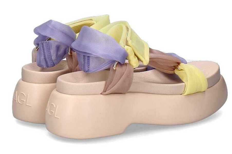 Sandals | AGL Attilio Giusti Leombruni Agl Attilio Giusti Leombruni Sandals Emma Tulle Anis Lill Rosa