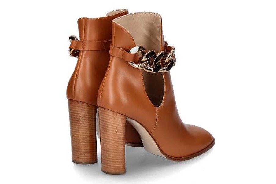 Booties | Casadei Casadei Ankle Boots Lovecalf Noce