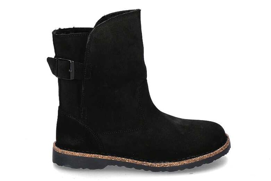 Ankle Boots | Birkenstock Birkenstock Women'S Boots Lined Uppsala Shearling Schmal- Black