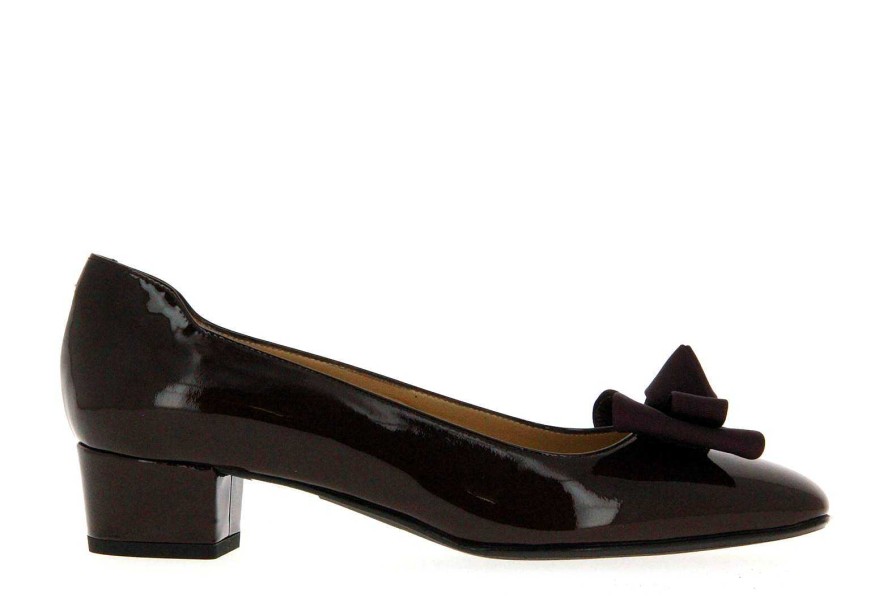 Pumps | ScarpaRossa Scarparossa Pumps Vernice Bordo Camoscio Wine