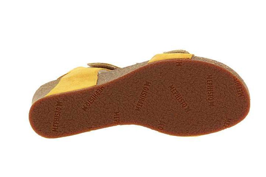 Sandals | Mephisto Mephisto Sandals Maria Spark Ochre Yellow