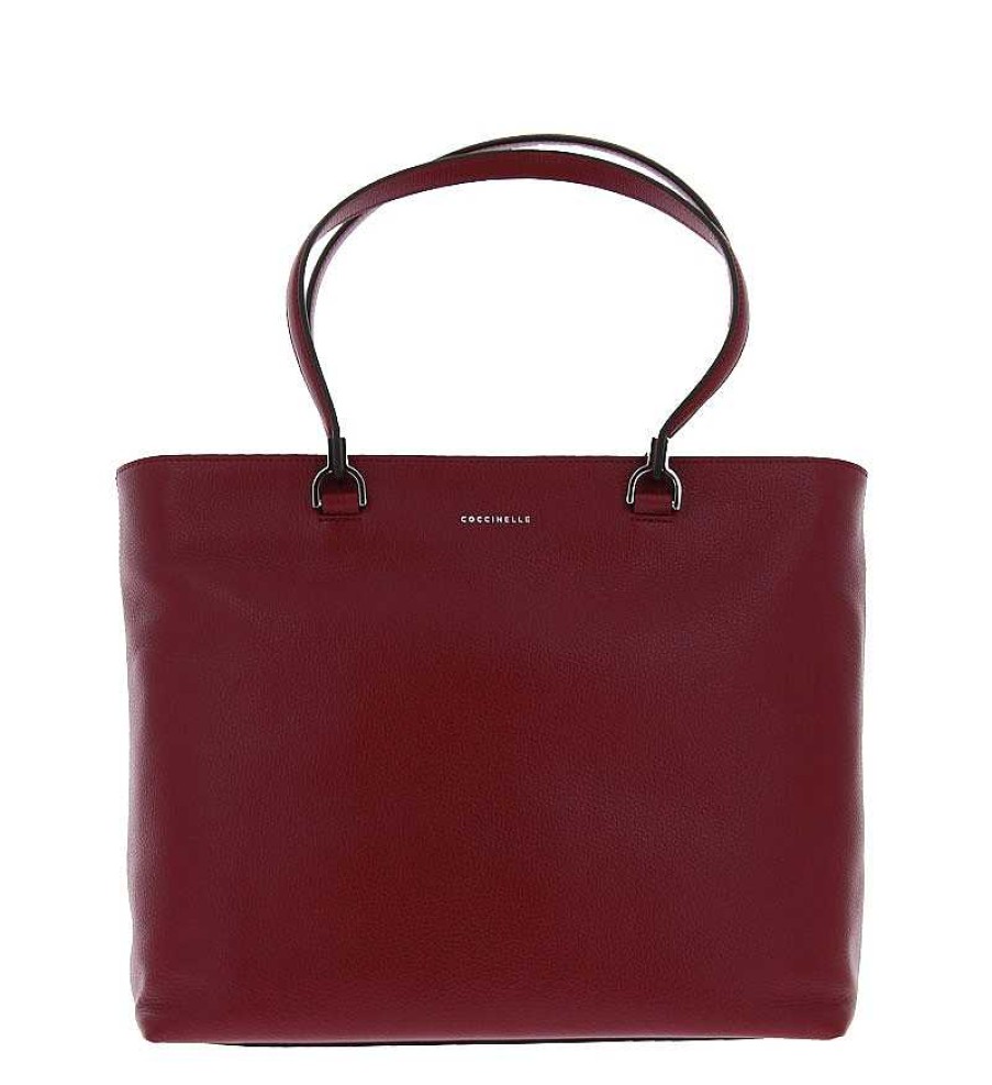 Hand Bags | Coccinelle Coccinelle Shopper Borsa Vittelo Grape Keyle