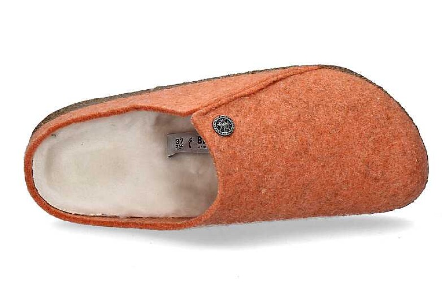 Warm Lining | Birkenstock Birkenstock Mules Zermatt Rivet Split -Papaya