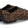 Flats | Mania Mania Slipper Camoscio Leopardino Swarovski