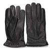 Men'S Gloves | Restelli Restelli Leather Gloves Nero Havana