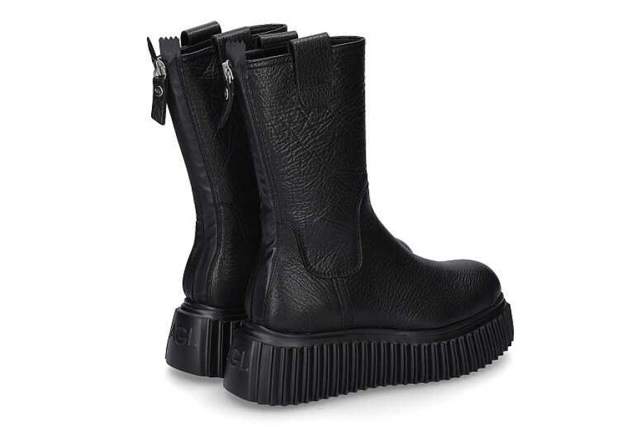 Boots | AGL Attilio Giusti Leombruni Attilio Giusti Leombruni Combat Boots Nappa Nero