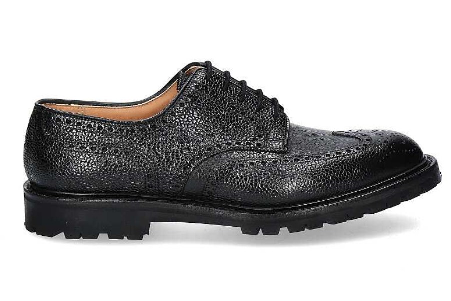 Oxfords | Crockett & Jones Crockett & Jones Derby Pembroke Scotch Grain- Schwarz