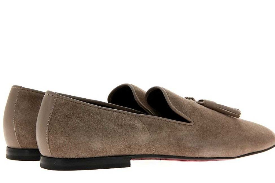 Loafers | Fernando Pensato Fernando Pensato Loafer Clyde Camoscio Taupe