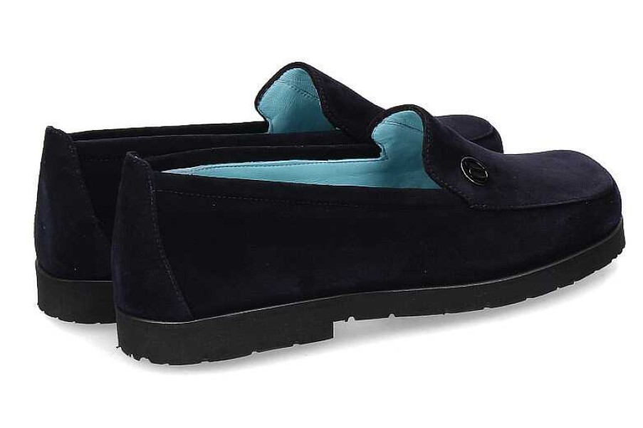 Moccasins | Thierry Rabotin Thierry Rabotin Loafer Gala Camoscio Navy- Dunkelblau