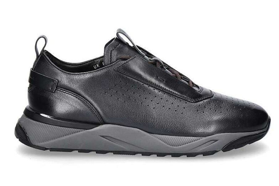 Sneakers | Santoni Santoni Sneaker Innova Black Grey