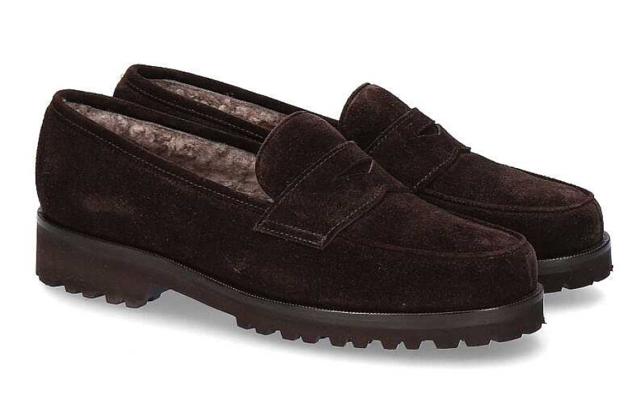 Warm Lining | Unützer Unutzer Slipper Lined Velour Tdm Moro