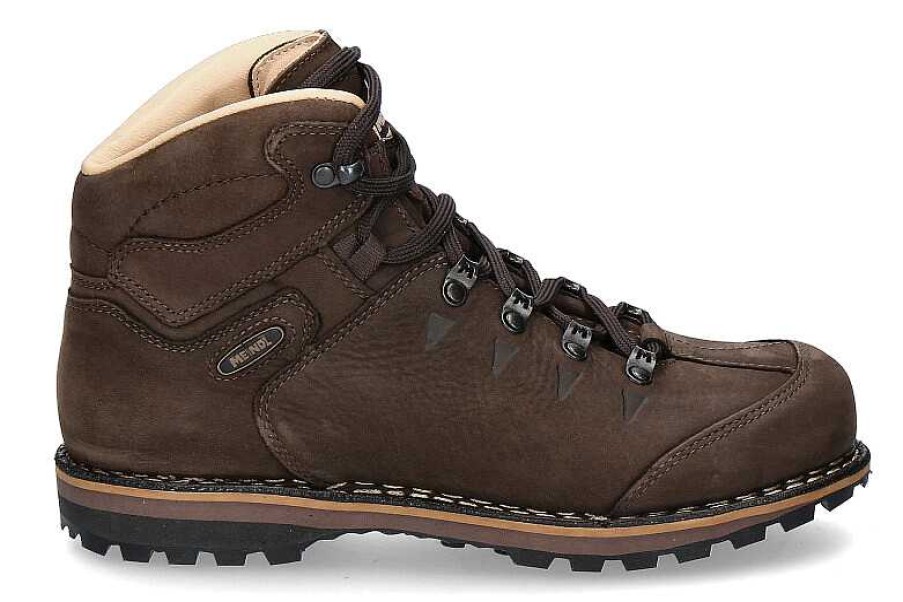 Boots | Meindl Meindl Lace-Up Boots Ellmau Nubukleder Mahagoni