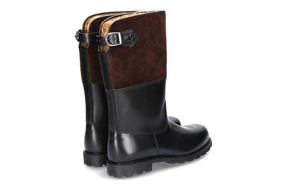 Warm Lining | Ludwig Reiter Ludwig Reiter Boot Maronibrater Black Brown