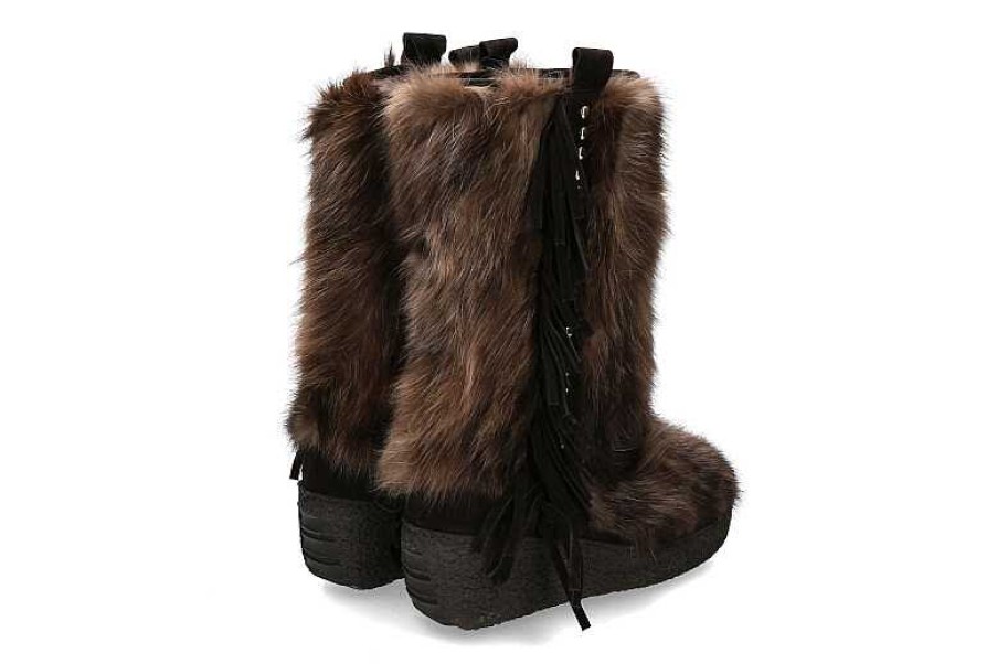 Warm Lining | Diavolezza Diavolezza Sable- Fur Boots Zibellino Exclusive