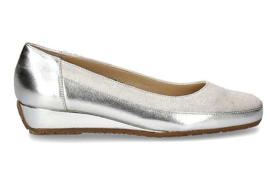 Flats | Bagnoli Bagnoli Slipper Luxor 265 Argento