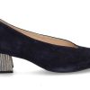 Pumps | Hassia Hassia Pumps Florenz H-Weite Samtziege Blue