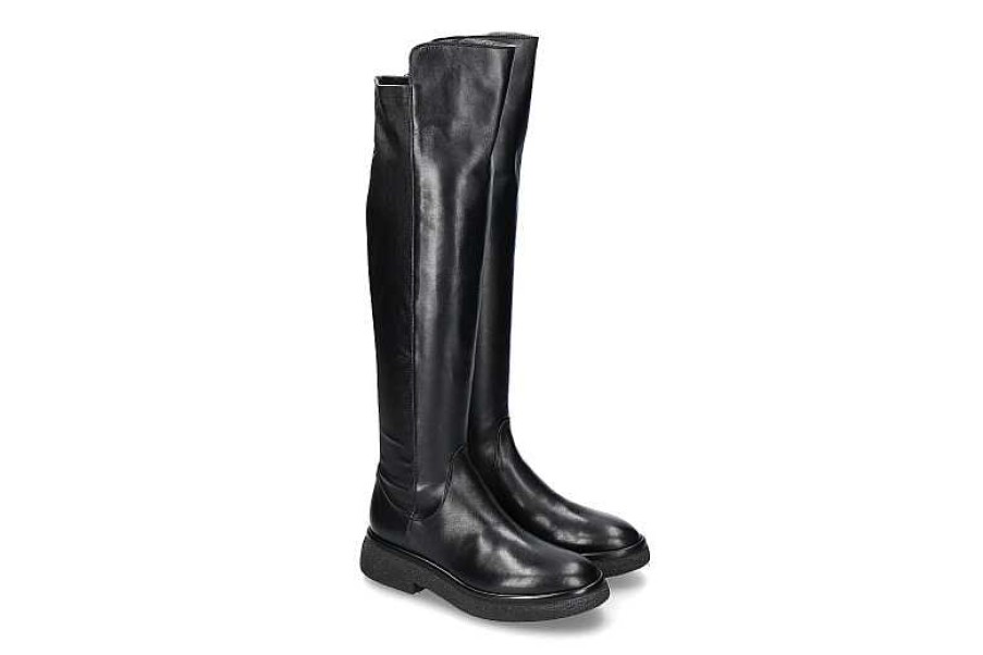 Boots | AGL Attilio Giusti Leombruni Agl Stretch Boots Alison Nero- Schwarz