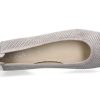 Ballet Flats | Mania Mania Ballerina Laminato Camoscio Laminato Sasso