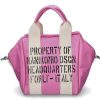 Hand Bags | Manikomio Manikomio Design Bag Icon 24 Leather- Pink