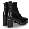 Ankle Boots | Truman's Truman'S Ankle Boots Vitello Nero Nappa Stretch