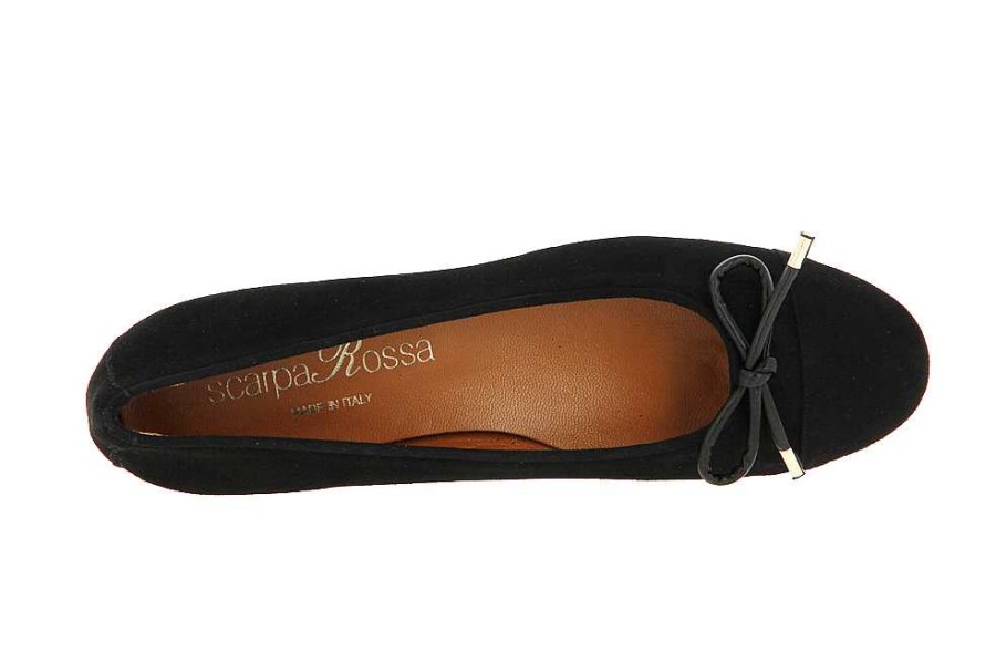 Ballet Flats | ScarpaRossa Scarparossa Ballerina Camoscio Nero