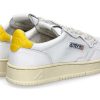 Sneakers | Autry Autry Sneaker Low Woman Leather White Yellow