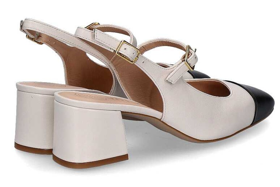 Pumps | Unisa Unisa Mary-Jane Lumis Nappa-Ivory/Black