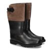 Warm Lining | Ludwig Reiter Ludwig Reiter Boots Lined Maronibrater Juchtenleder Mocca Velour Tabac