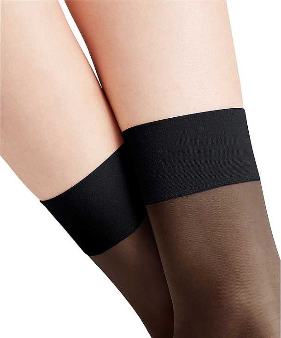 Socks | Falke Falke Damen Sockchen Pure Matt 20 Den- Schwarz