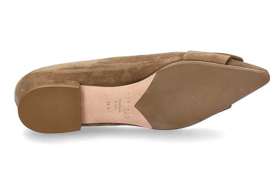 Flats | Unützer Unutzer Slipper Camoscio Taupe