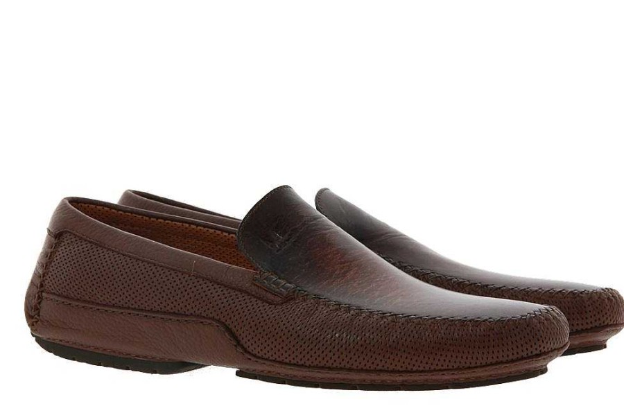 Loafers | Moreschi Moreschi Slipper Marrone Medio