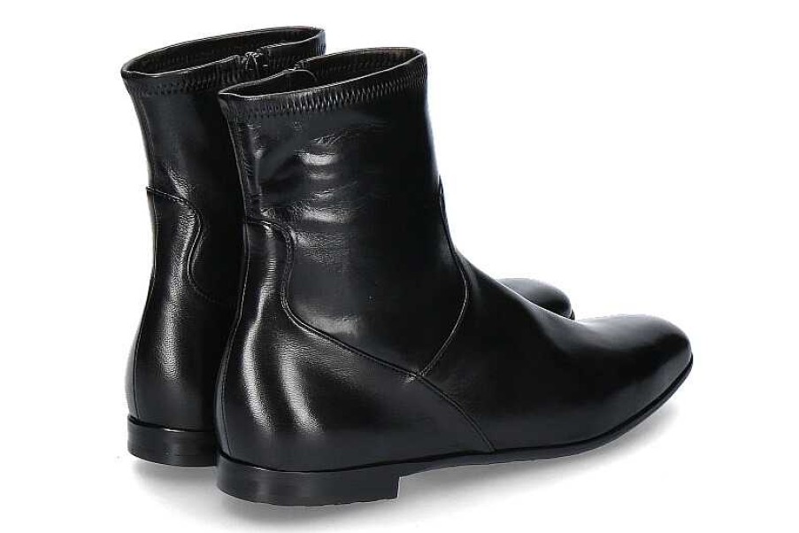 Ankle Boots | Truman's Truman'S Ankle Boots Nappa Nero Stretch