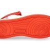 Sneakers | Autry Autry Herren Mid-Cut Sneaker White Tangerine Wb21