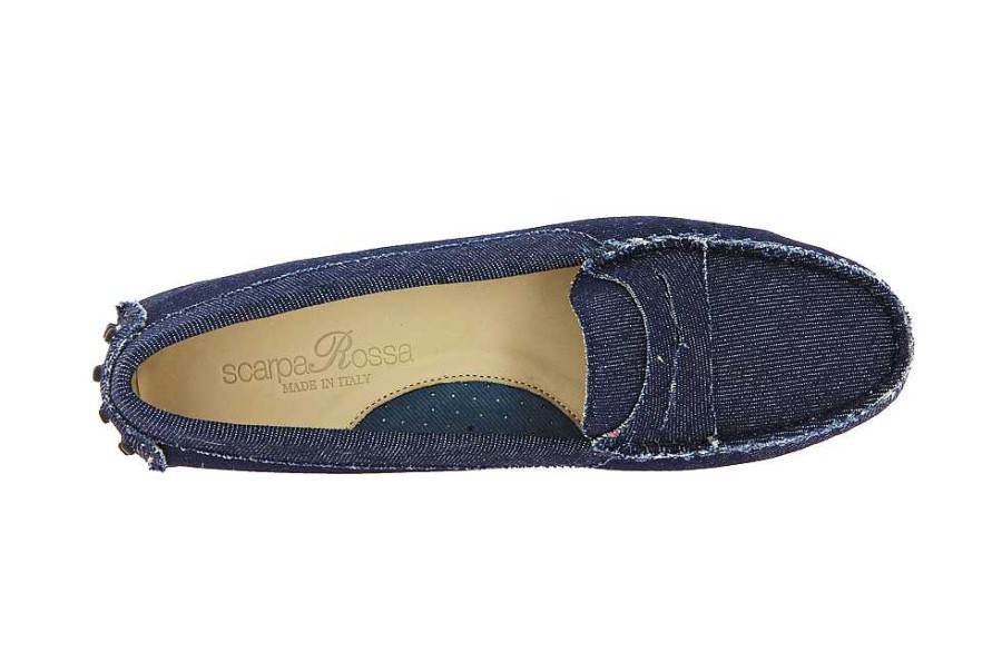 Flats | ScarpaRossa Scarparossa Slipper Gomera Jeans Blu