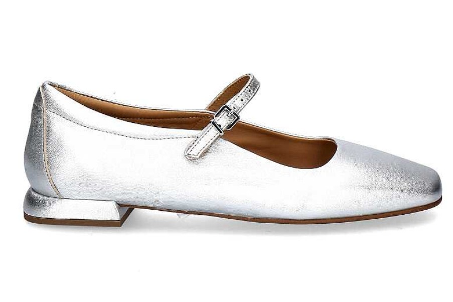 Ballet Flats | Pedro Miralles Pedro Miralles Ballerina Nappa Metal- Plata/Silber