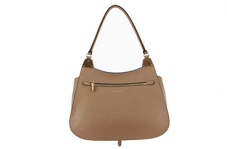 Hand Bags | Coccinelle Coccinelle Handbag Fauve Borsa Vitello Taupe