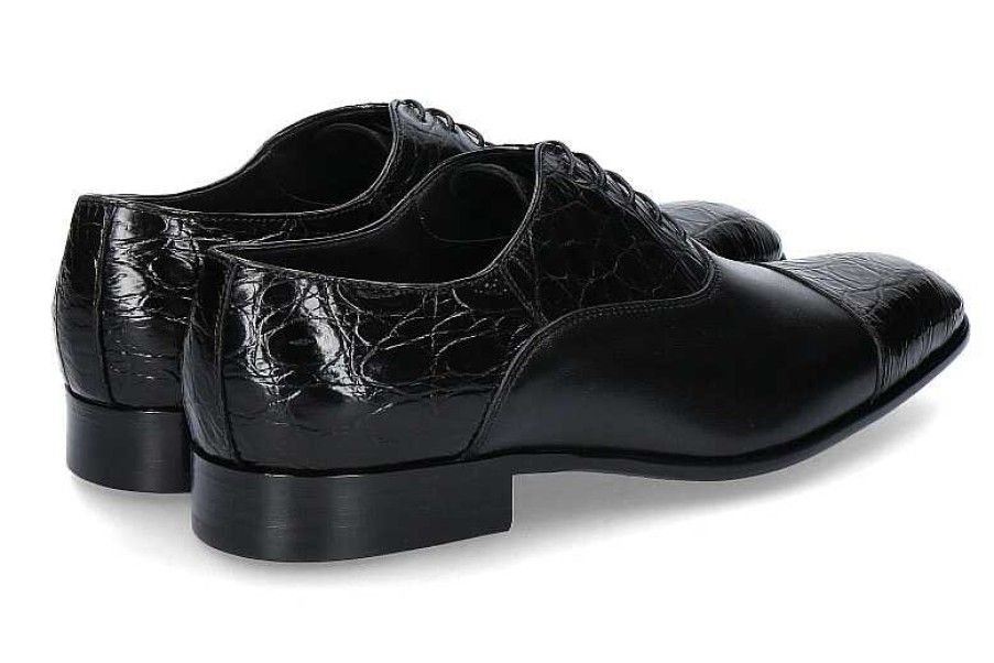 Oxfords | Doucal's Doucal'S Lace-Up Burn Nero Fianco Nero