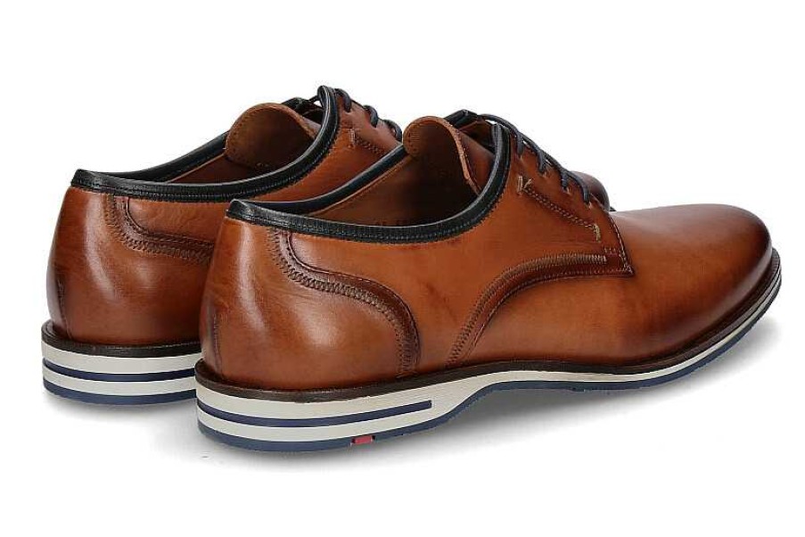 Oxfords | Lloyd Lloyd Lace-Up Detroit Lucca Calf Cognac