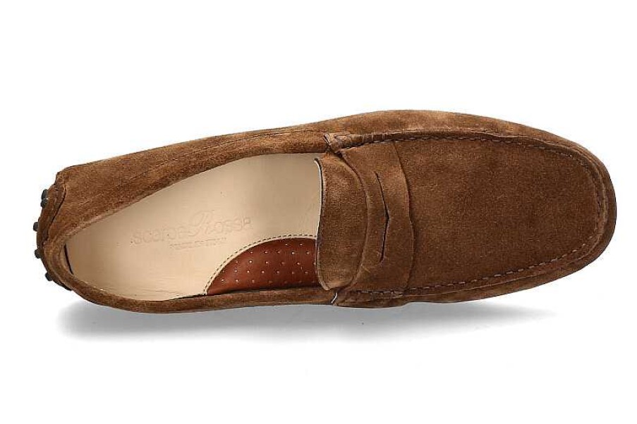 Moccasins | ScarpaRossa Scarparossa Men'S Moccasins Velour Tabak