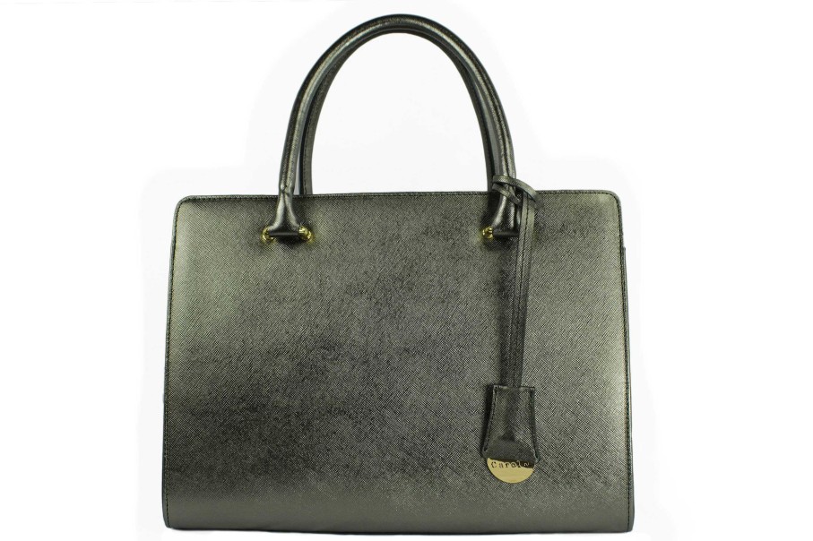 Hand Bags | Carol J. Carol J. Handbag "Cuoio Panna"