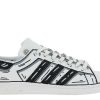 Sneakers | Ballo Da Sola Adidas Sneaker By Ballodasola Cartoon Nero